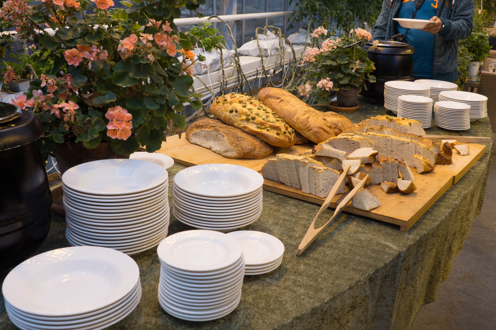 Variety,Of,Home,Made,Bread,On,Soup,Buffet,In,Iceland